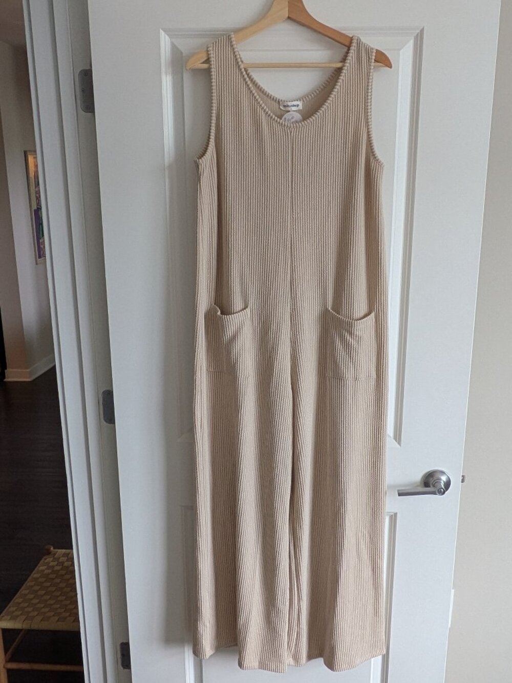 NWT Mittoshop Ribbed Jumpsuit - Size Large